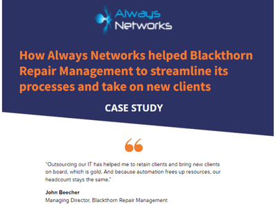 always networks it managed service case study screenshot